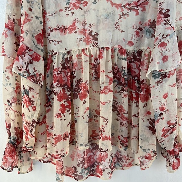 Sundance Feminine Floral Top - Picture 4 of 7